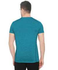 Genx Men's Solid Regular Fit T-Shirt