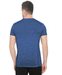 Genx Men's Solid Regular Fit T-Shirt