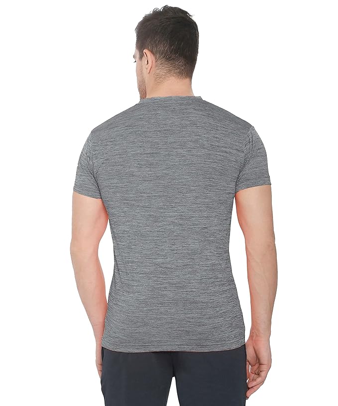 Genx Men's Solid Regular Fit T-Shirt