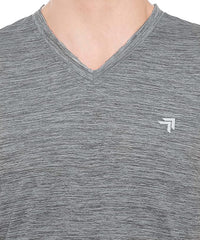 Genx Men's Solid Regular Fit T-Shirt