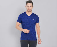 Genx Men's Solid Regular Fit T-Shirt