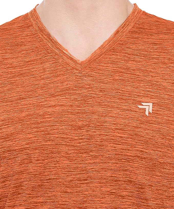 Genx Men's Solid Regular Fit T-Shirt