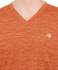 Genx Men's Solid Regular Fit T-Shirt