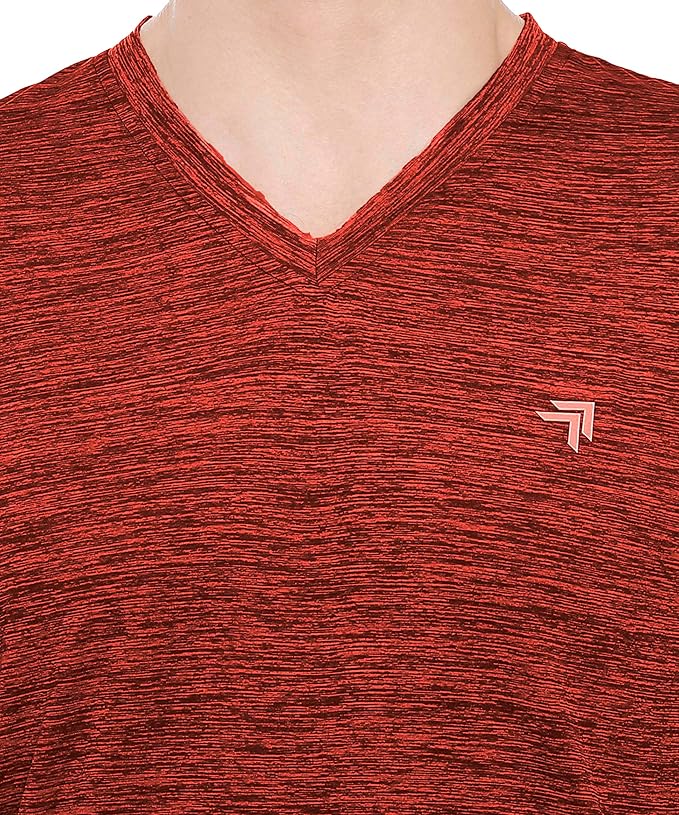 Genx Men's Solid Regular Fit T-Shirt