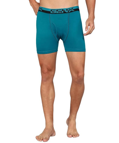 GENX Men's Cotton Trunks (Pack of 4)