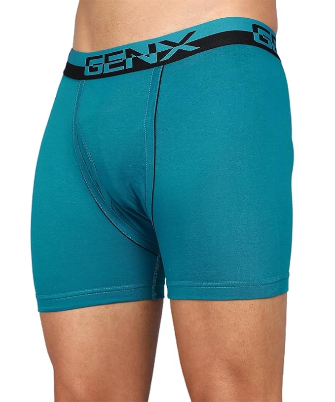 GENX Men's Cotton Trunks (Pack of 4)