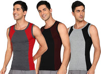 Genx Men's Solid Regular Fit Vest (ASSORTED)