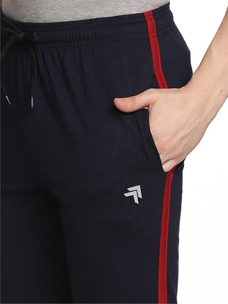 Genx Men's Athletic Capri - 100% Cotton, Sporty Design, Perfect for Sports & Everyday Wear