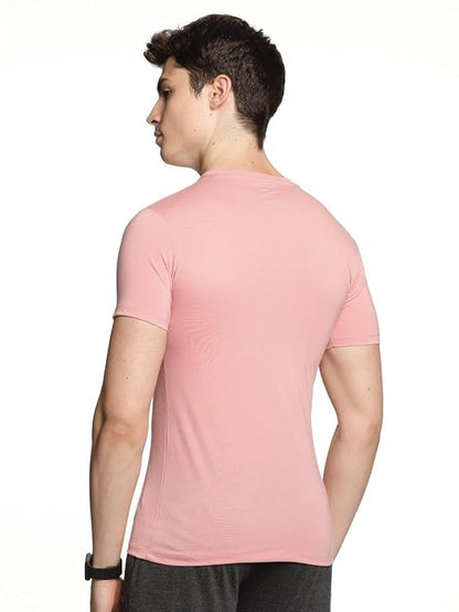 Genx Men's Essential 100% Cotton T-Shirt – Classic, Comfortable, Long-Lasting Colors