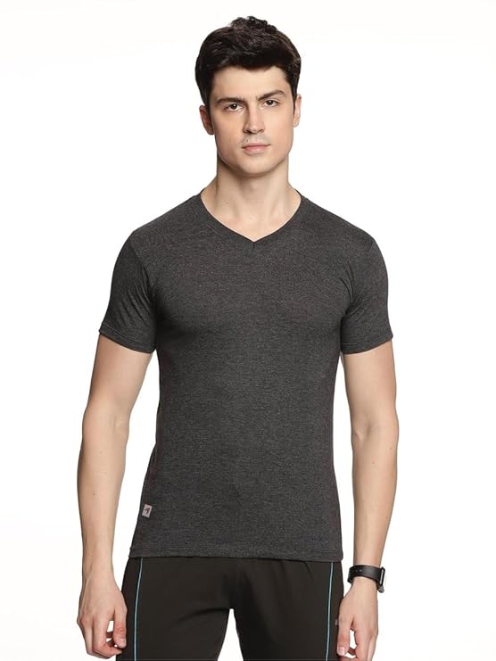 Genx Men's Essential 100% Cotton T-Shirt – Classic, Comfortable, Long-Lasting Colors