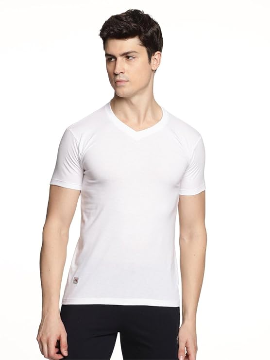 Genx Men's Essential 100% Cotton T-Shirt – Classic, Comfortable, Long-Lasting Colors