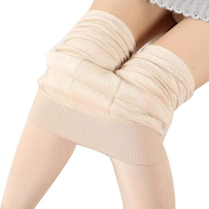 Golden Girl Women's/Girls Woolen Thick Fur Lined Winter Stockings Thermals