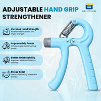 Bimla Traders Advanced Hand Grip Exerciser with Counter – Heavy-Duty 60 KG Forearm & Wrist Strength Trainer