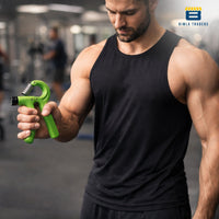 Bimla Traders Advanced Hand Grip Exerciser with Counter – Heavy-Duty 60 KG Forearm & Wrist Strength Trainer