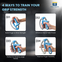 Bimla Traders Hand Gripper with Counter – Adjustable Grip Strengthener, 100 KG Capacity for Forearm, Wrist & Finger Workout Men & Women
