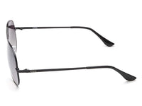 IDEE 100% UV protected sunglasses for Unisex | Size- Large | Shape- Aviator | Model- IDS2500C15SG (Shiny Black)