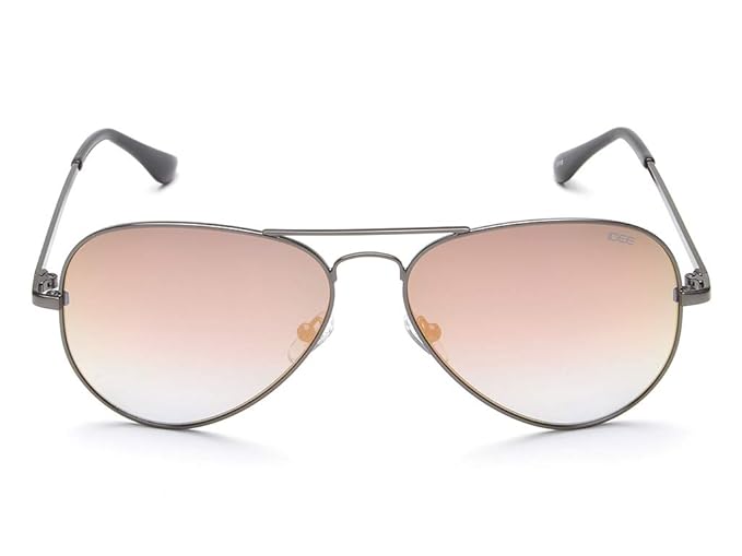 IDEE 100% UV protected sunglasses for Unisex | Size- Large | Shape- Aviator | Model- IDS2500C43SG