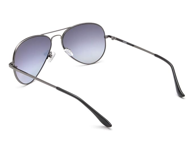 IDEE 100% UV protected sunglasses for Unisex | Size- Large | Shape- Aviator | Model- IDS2500C43SG