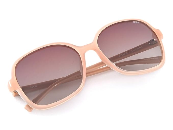 IDEE 100% UV protected sunglasses for Women | Size- Large | Shape- Square | Model- IDS2649C5PSG