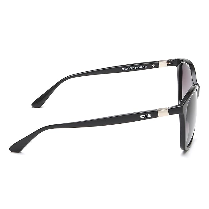 IDEE 100% UV protected sunglasses for Women | Size- Large | Shape- Square | Model- IDS2649C6PSG