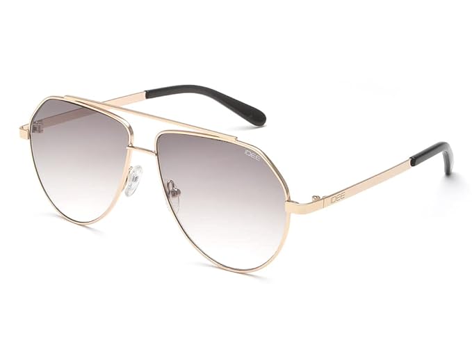 IDEE 100% UV protected sunglasses for Women | Size- Large | Shape- Aviator | Model- IDS2672RC1SG