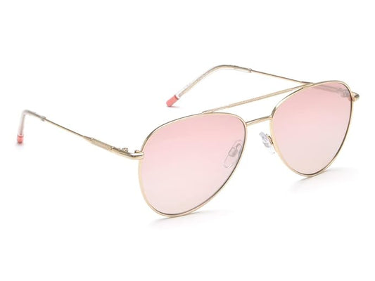 IDEE 100% UV protected sunglasses for Women | Size- Large | Shape- Aviator | Model- IDS2695C2SG