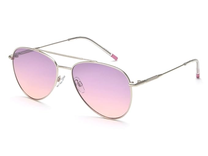 IDEE 100% UV protected sunglasses for Women | Size- Large | Shape- Aviator | Model- IDS2695C3SG