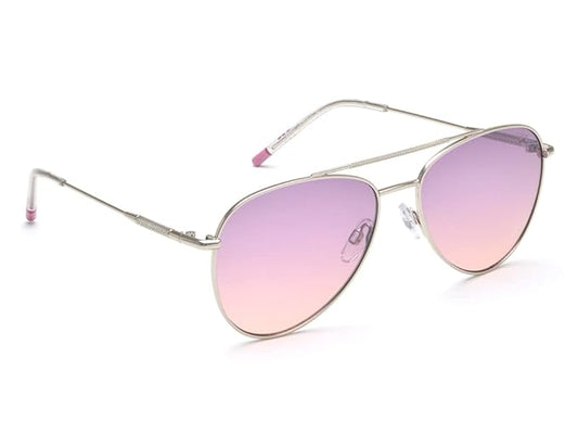 IDEE 100% UV protected sunglasses for Women | Size- Large | Shape- Aviator | Model- IDS2695C3SG