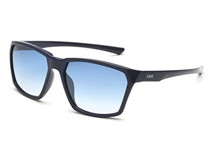 IDEE 100% UV protected sunglasses for Men | Size- Large | Shape- Square | Model- IDS2732RC3SG (Shiny Blue)