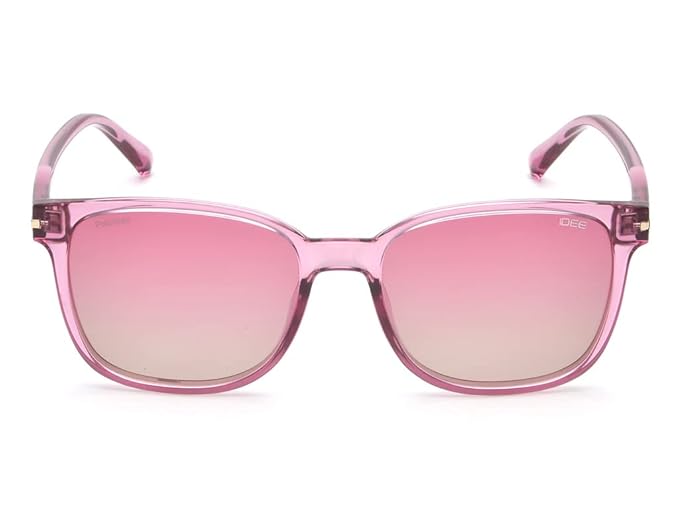 IDEE 100% UV protected sunglasses for Women | Size- Medium | Shape- Square | Model- IDS2753C4PSG