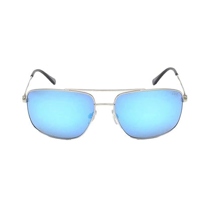 IDEE Uv Protected Sunglasses For Men | Size- Large | Shape- Square | Model- Ids2792C3Sg, Silver