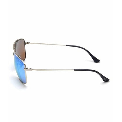 IDEE Uv Protected Sunglasses For Men | Size- Large | Shape- Square | Model- Ids2792C3Sg, Silver