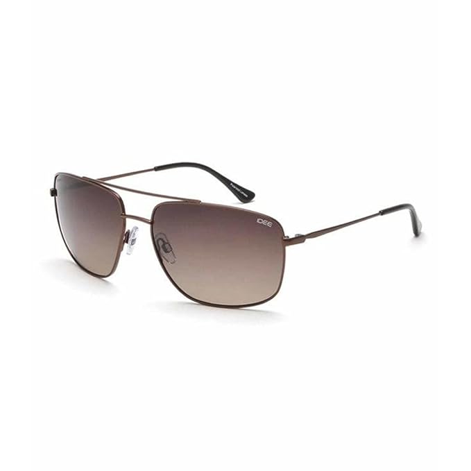 IDEE Uv Protected Sunglasses For Men | Size- Large | Shape- Square | Model- Ids2792C5Psg, Brown