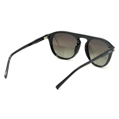 IDEE Round sunglasses IDEE-S2801-C4P Medium Black sunglasses for Unisex Adult