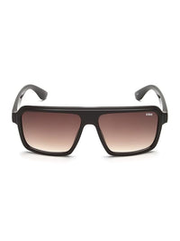 IDEE 100% UV protected sunglasses for men with Brown polycarbonate frame | Size - Large with Brown colored lens