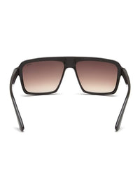 IDEE 100% UV protected sunglasses for men with Brown polycarbonate frame | Size - Large with Brown colored lens