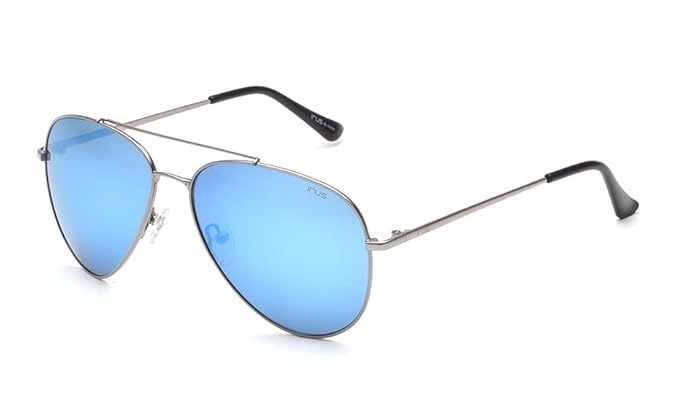 IRUS 100% UV protected sunglasses for Unisex | Size- Large | Shape- Aviator | Model- IRS1019C7SG