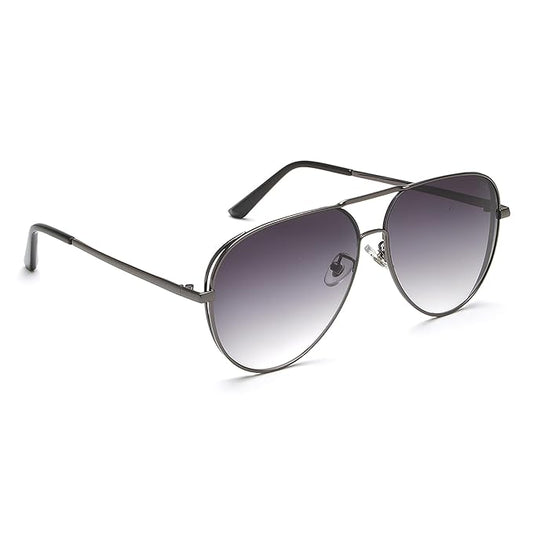 IRUS 100% UV protected sunglasses for Men | Size- Large | Shape- Aviator | Model- IRS1086C2SG