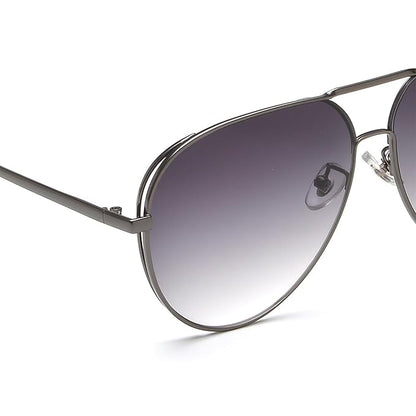 IRUS 100% UV protected sunglasses for Men | Size- Large | Shape- Aviator | Model- IRS1086C2SG