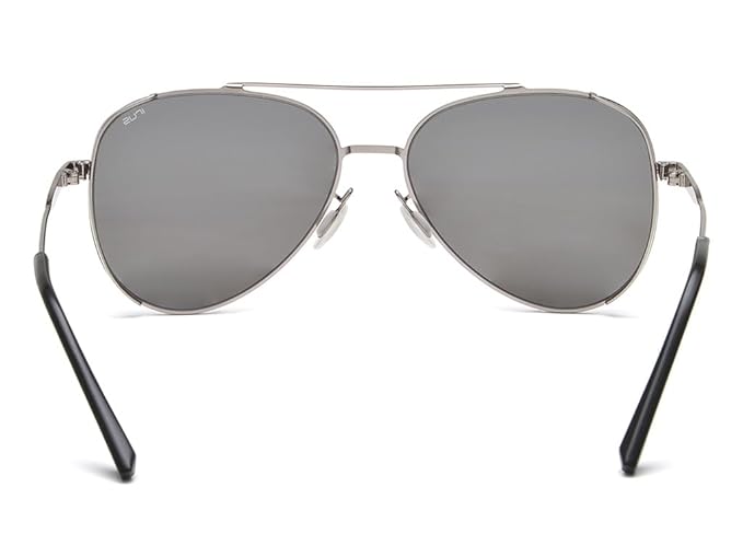 IRUS 100% UV protected sunglasses for Men | Size- Large | Shape- Aviator | Model- IRS1087C3SG