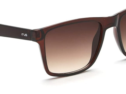 IRUS Men 100% Square UV Protected Sunglasses