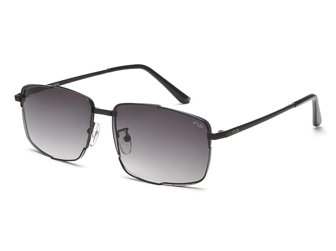 IRUS 100% UV protected sunglasses for Men | Size- Large | Shape- Rectangular | Model- IRS1142C1SG