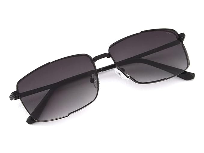 IRUS 100% UV protected sunglasses for Men | Size- Large | Shape- Rectangular | Model- IRS1142C1SG