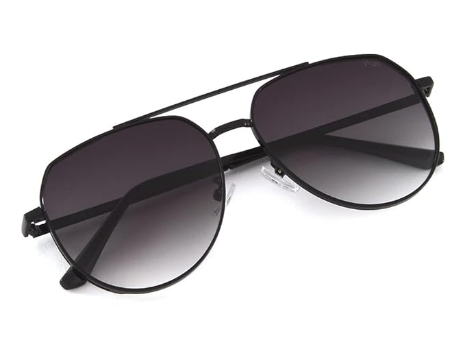 IRUS 100% UV protected sunglasses for Men | Size- Large | Shape- Aviator | Model- IRS1150C1SG