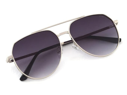 IRUS 100% UV protected sunglasses for Men | Size- Large | Shape- Aviator | Model- IRS1150C4SG