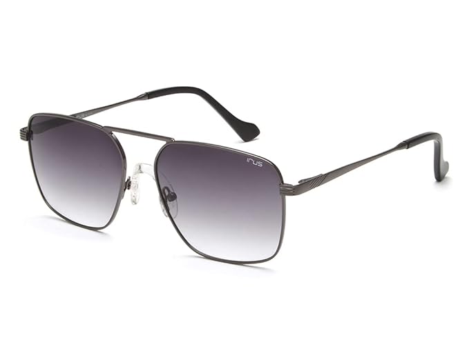 IRUS 100% UV protected sunglasses for Men | Size- Large | Shape- Square | Model- IRS1178C2SG