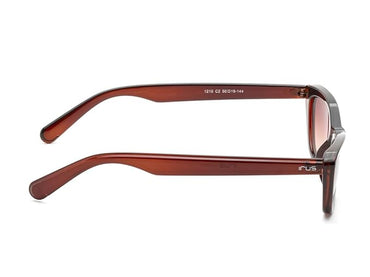 IRUS Uv Protected Sunglasses For Women | Size- Medium | Shape- Cat Eye | Model- Irs1210C2Sg, Brown