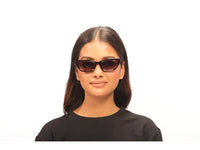 IRUS Uv Protected Sunglasses For Women | Size- Medium | Shape- Cat Eye | Model- Irs1210C2Sg, Brown