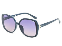 IRUS Uv Protected Sunglasses For Women | Size- Large | Shape- Square | Model- Irs1213C3Sg, Blue