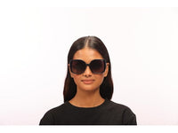IRUS Uv Protected Sunglasses For Women | Size- Large | Shape- Square | Model- Irs1213C3Sg, Blue